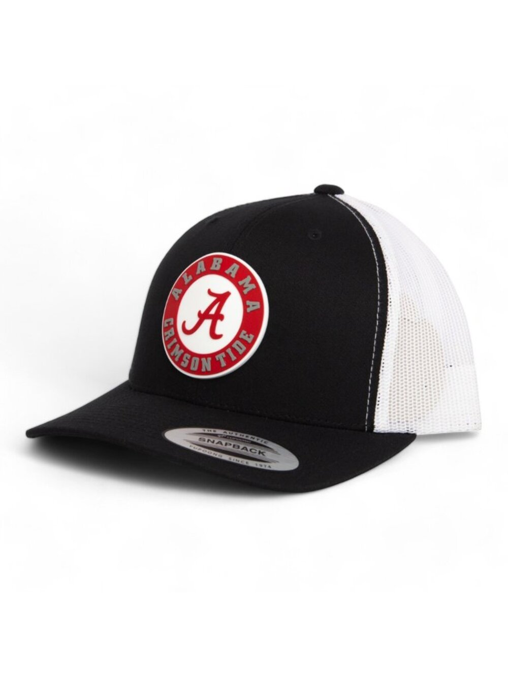 Alabama Crimson Tide YP Snapback Hat- Black/ White